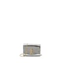 AAA Replica Louis Vuitton LV LOUISE PM PATENT SILVER GHW