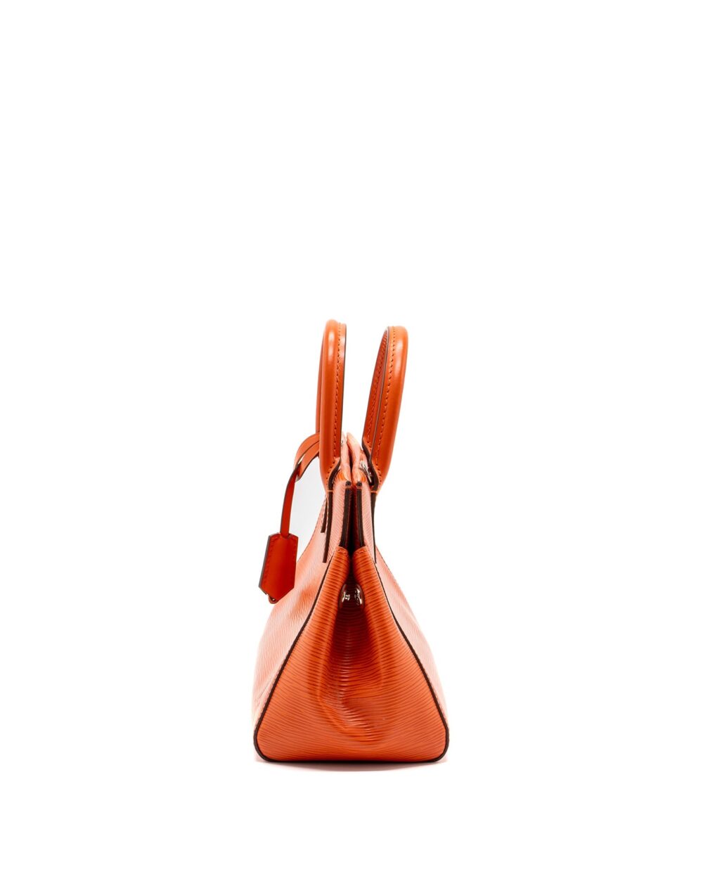 AAA Replica Louis Vuitton LV TOP HANDLE TOTE BAG EPI ORANGE SHW