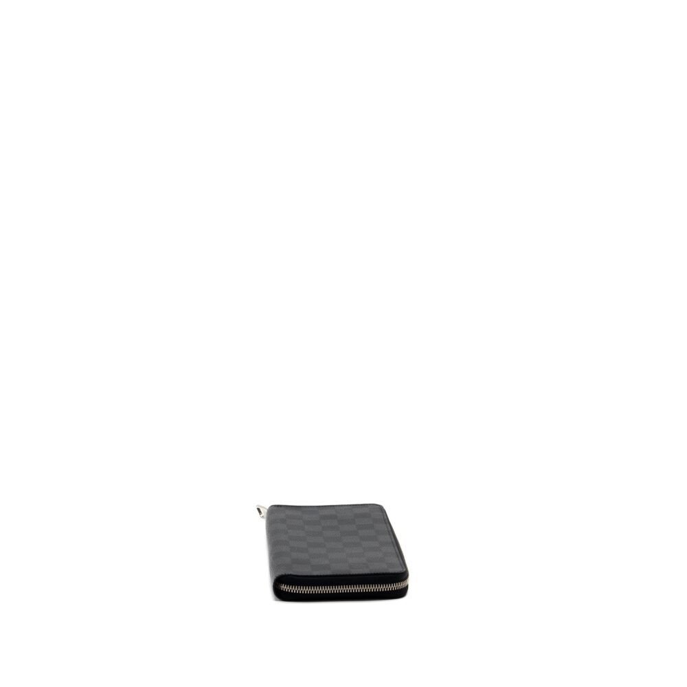 AAA Replica Louis Vuitton LV ZIPPY ORGANISER DAMIER GRAPHITE CANVAS BLACK SHW