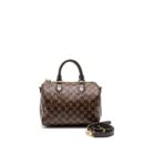 AAA Replica Louis Vuitton LV SPEEDY BANDOULIERE 25 DAMIER EBENE GHW