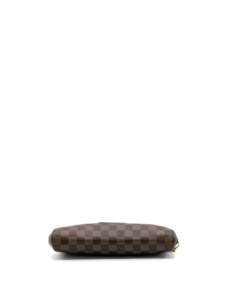 AAA Replica Louis Vuitton LV EVA POCHETTE DAMIER EBENE GHW