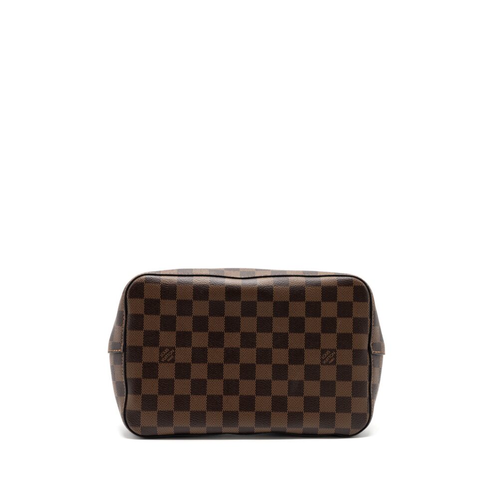 AAA Replica Louis Vuitton LV NEONOE MM DAMIER EBENE CANVAS LIGHT PINK GHW