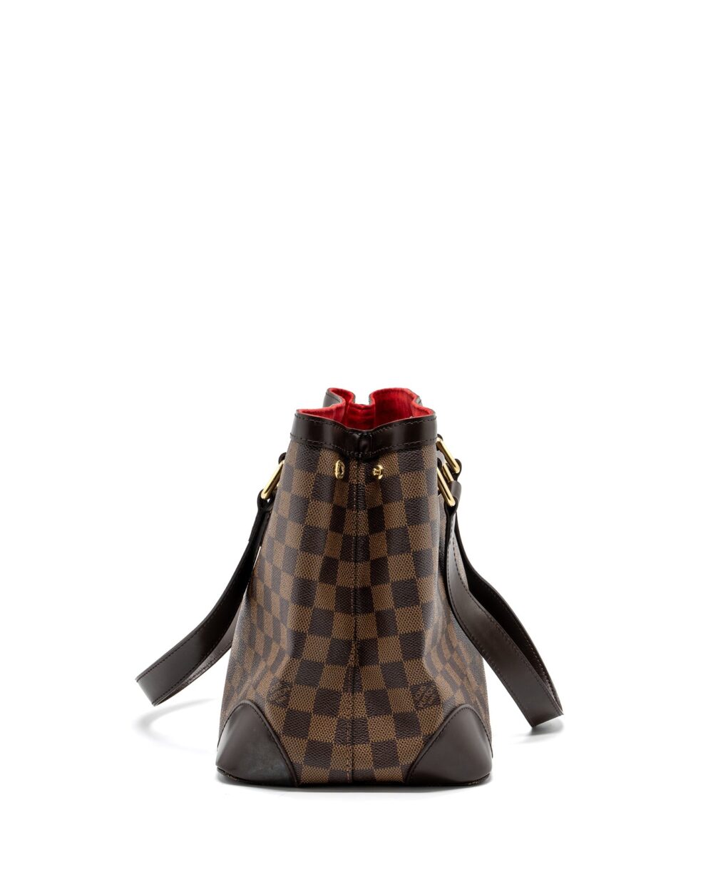 AAA Replica Louis Vuitton LV HAMPSTEAD TOTE BAG DAMIER EBENE GHW