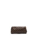 AAA Replica Louis Vuitton LV EVA POCHETTE DAMIER EBENE GHW