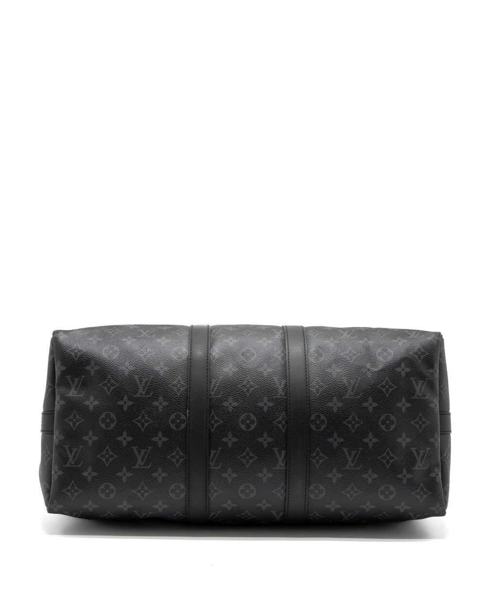 AAA Replica Louis Vuitton LV Keepall Bandoulière 45 Monogram Eclipse Canvas SHW