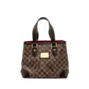 AAA Replica Louis Vuitton LV HAMPSTEAD TOTE BAG DAMIER EBENE GHW