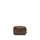 AAA Replica Louis Vuitton LV POUCH DAMIER EBENE GHW