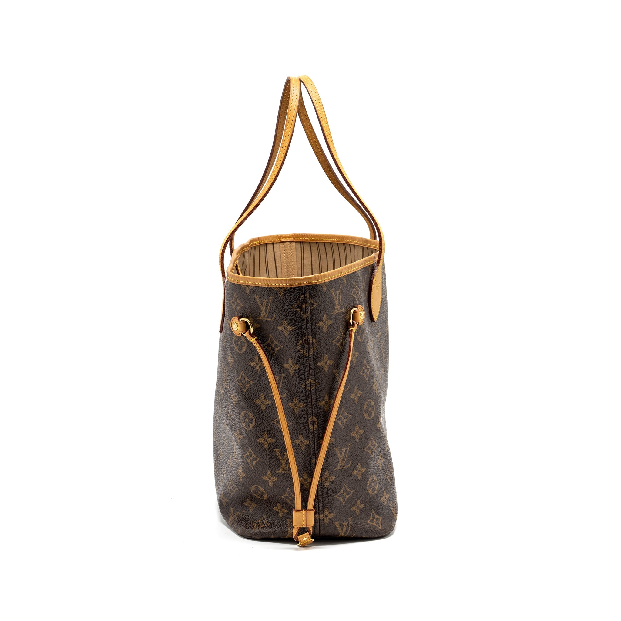 AAA Replica Louis Vuitton LV NEVERFULL MM MONOGRAM CANVAS GHW