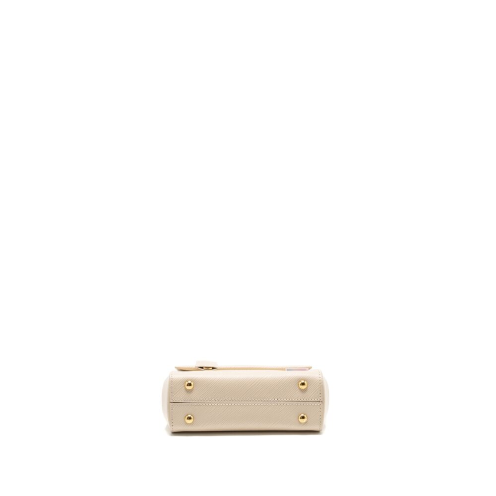 AAA Replica Louis Vuitton LV CLUNNY MINI EPI CREAM WHITE/MULTICOLOUR STRAP SHW