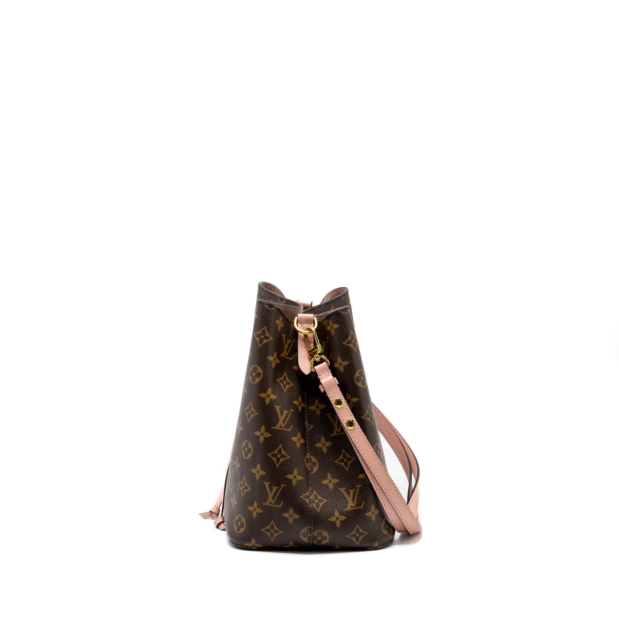 AAA Replica Louis Vuitton LV NEONOE MONOGRAM CANVAS ROSE POUDRE GHW