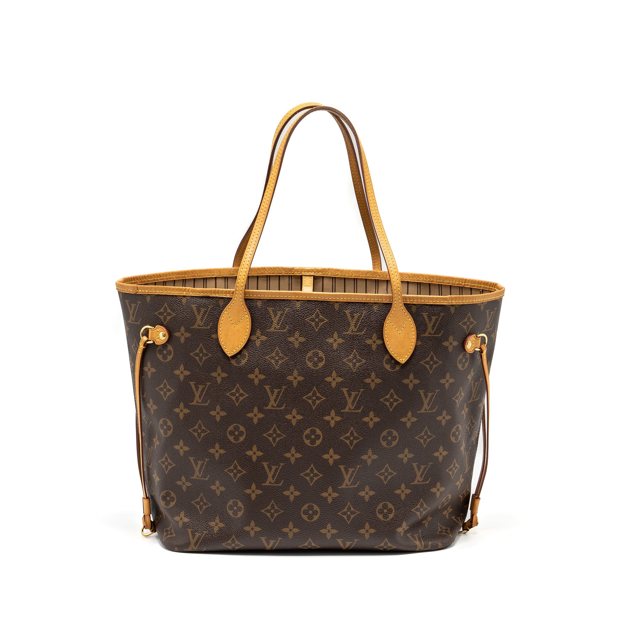 AAA Replica Louis Vuitton LV NEVERFULL MM MONOGRAM CANVAS GHW