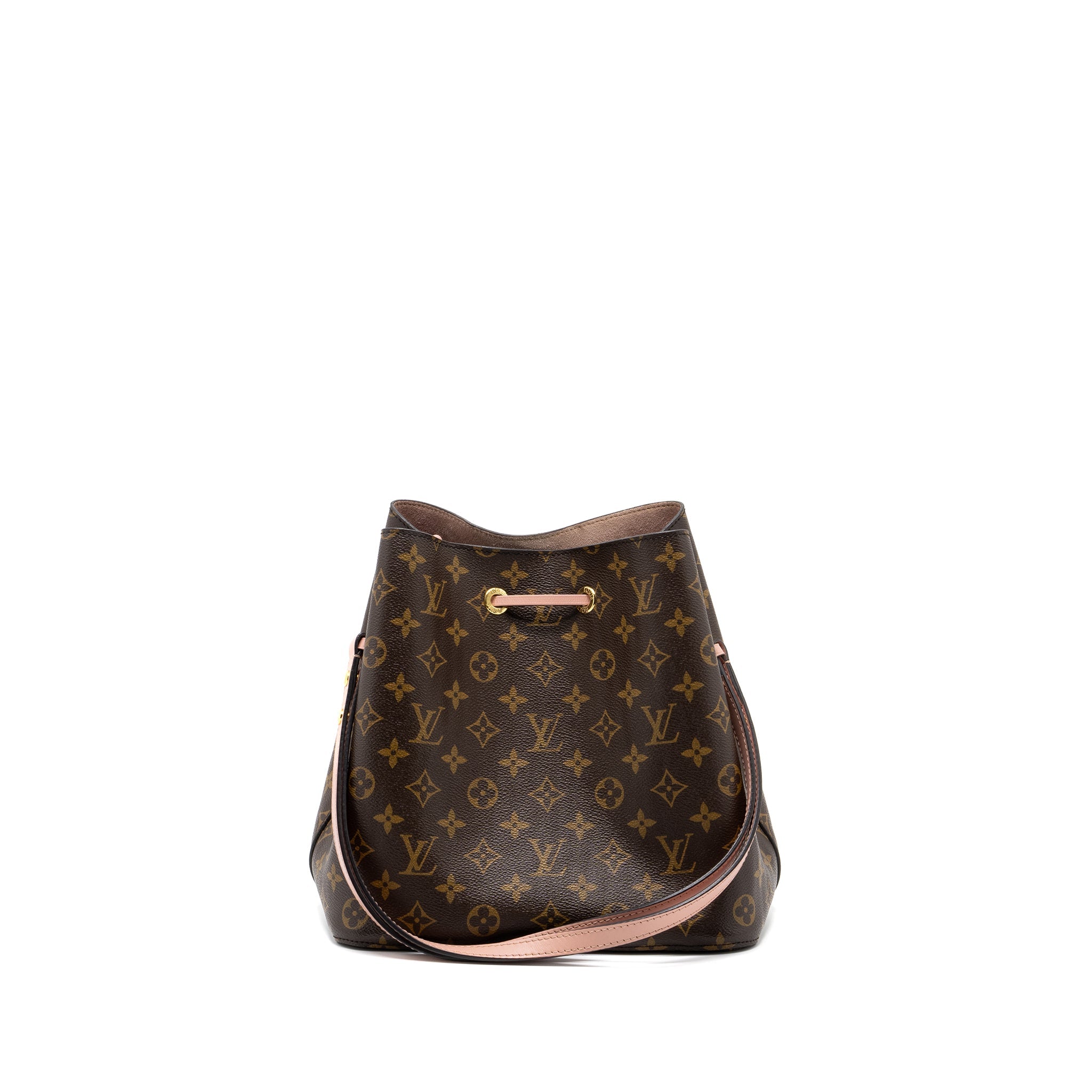 AAA Replica Louis Vuitton LV NEONOE MONOGRAM CANVAS ROSE POUDRE GHW