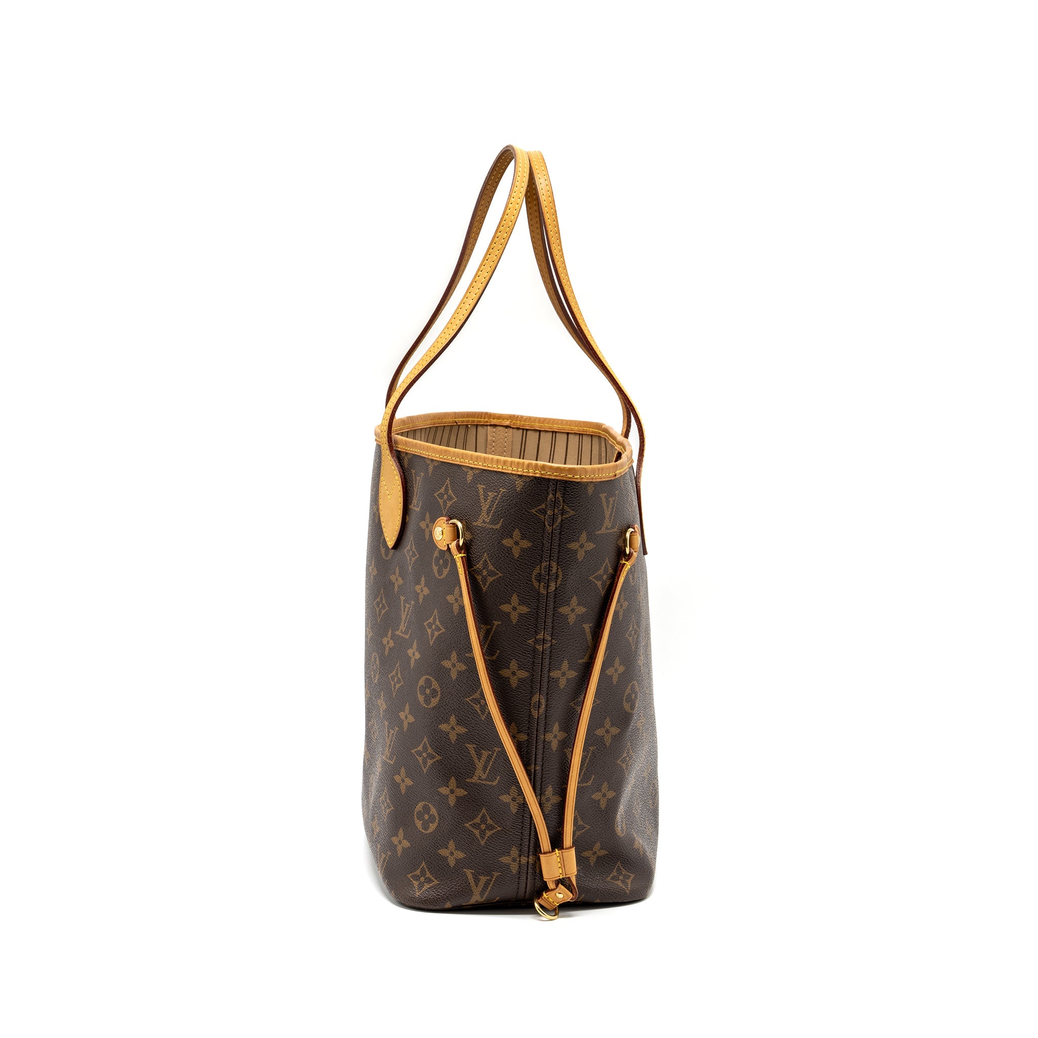 AAA Replica Louis Vuitton LV NEVERFULL MM MONOGRAM CANVAS GHW