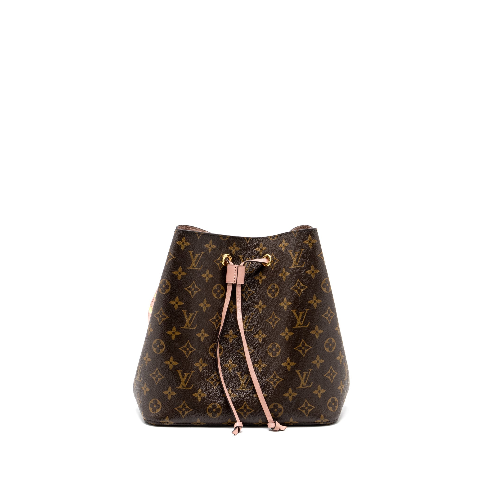 AAA Replica Louis Vuitton LV NEONOE MONOGRAM CANVAS ROSE POUDRE GHW