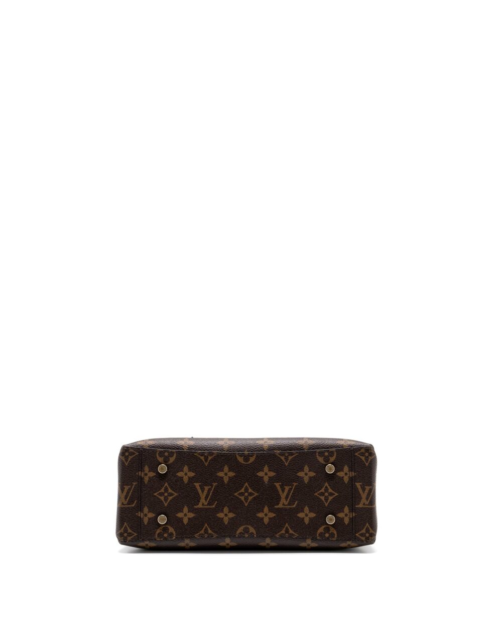 AAA Replica Louis Vuitton LV TOP HANDLE FLAP BAG MONOGRAM CANVAS / CALFSKIN BLACK GHW