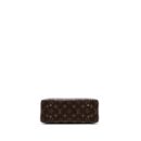 AAA Replica Louis Vuitton LV TOP HANDLE FLAP BAG MONOGRAM CANVAS / CALFSKIN BLACK GHW