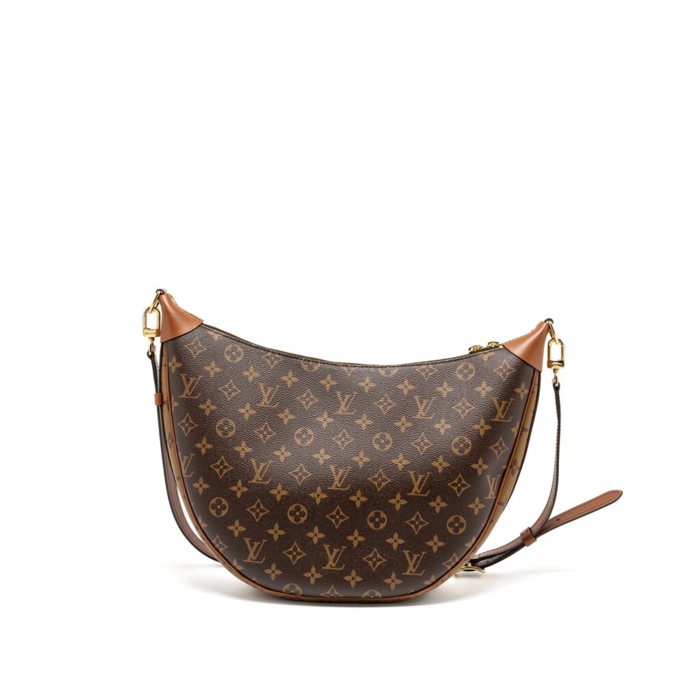 AAA Replica Louis Vuitton LV LOOP HOBO BAG MONOGRAM CANVAS GHW