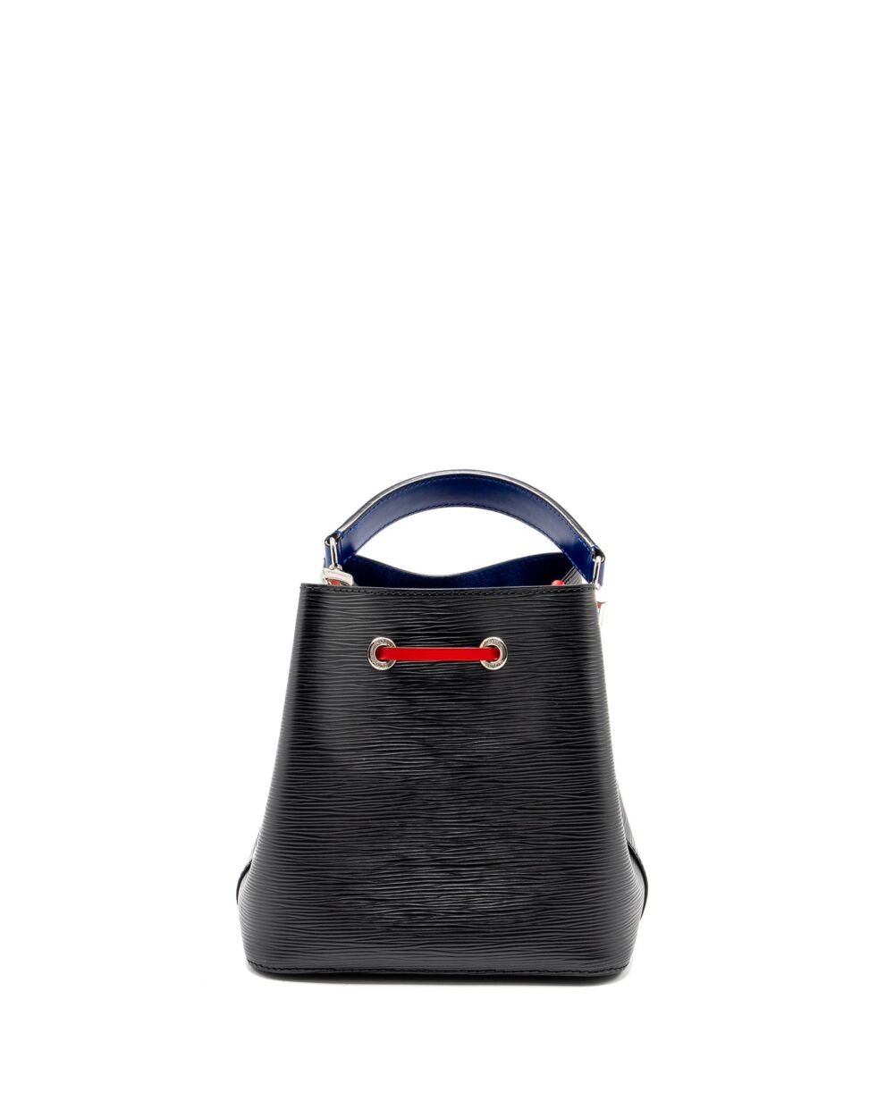 AAA Replica Louis Vuitton LV NEO NOE BB EPI LEATHER BLACK/SAFFRON/MULTICOLOUR SHW