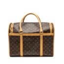 AAA Replica Louis Vuitton LV DOG BAG MONOGRAM CANVAS GHW