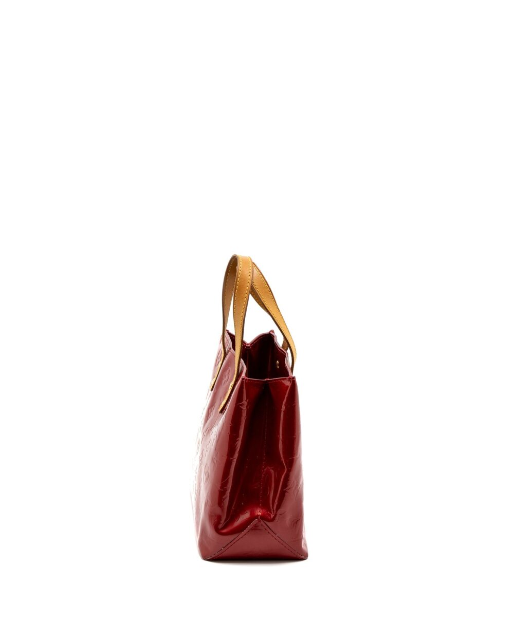 AAA Replica Louis Vuitton LV VERNICE CATALINA BB TOTE BAG PATENT RED GHW