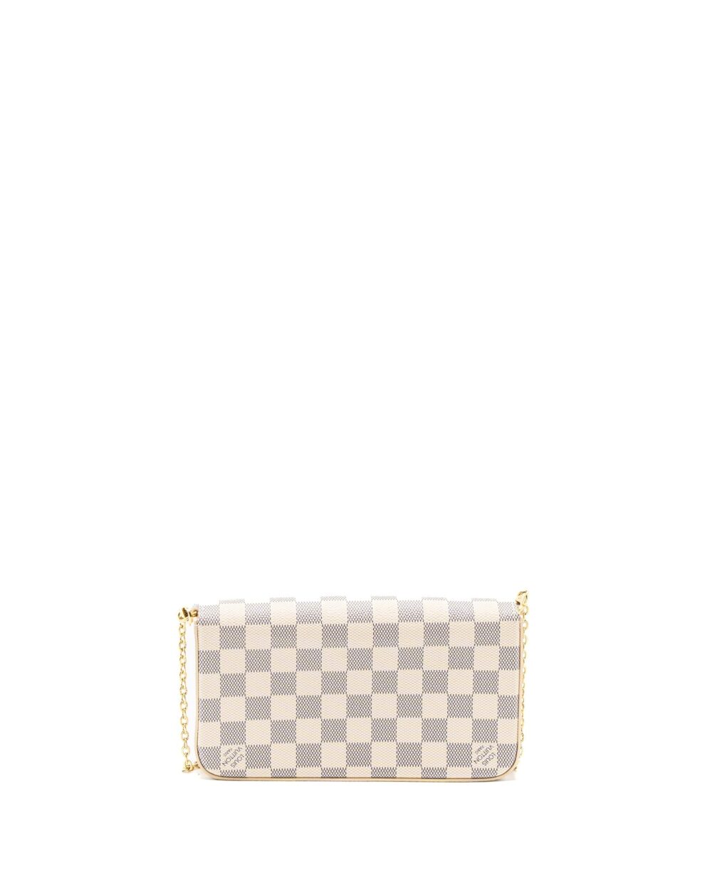 AAA Replica Louis Vuitton LV FELICIE POCHETTE DAMIER AZUR CANVAS GHW