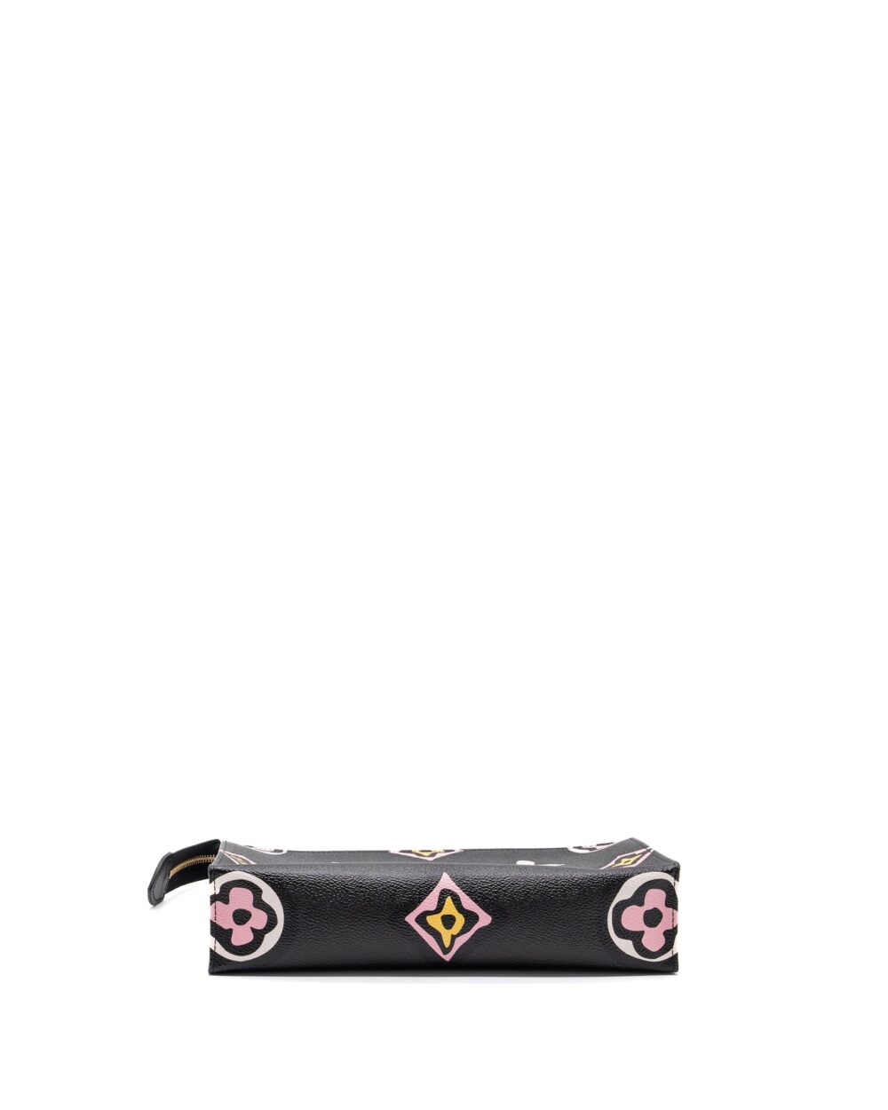 AAA Replica Louis Vuitton LV WILD AT HEART TOILETRY POCHETTE CANVAS BLACK / WHITE/ PINK GHW