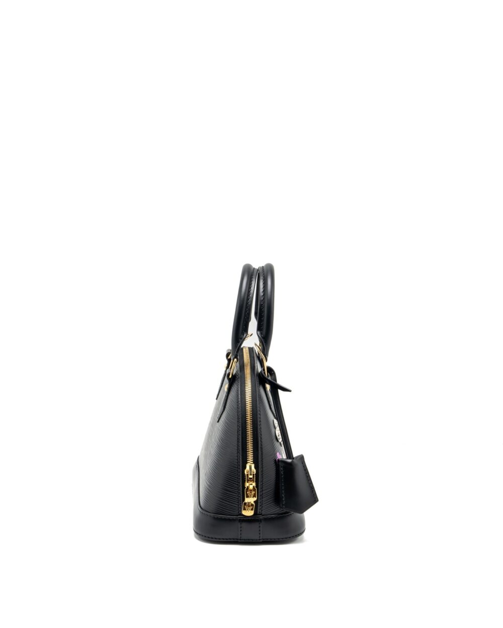 AAA Replica Louis Vuitton LV ALMA BB BLOOMING FLOWERS LIMITED EDITION EPI BLACK/MULTICOLOUR GHW