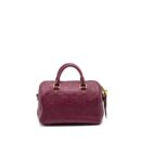AAA Replica Louis Vuitton LV SPEEDY 25 BANDOULIERE MONOGRAM EMPREINTE PURPLE GHW