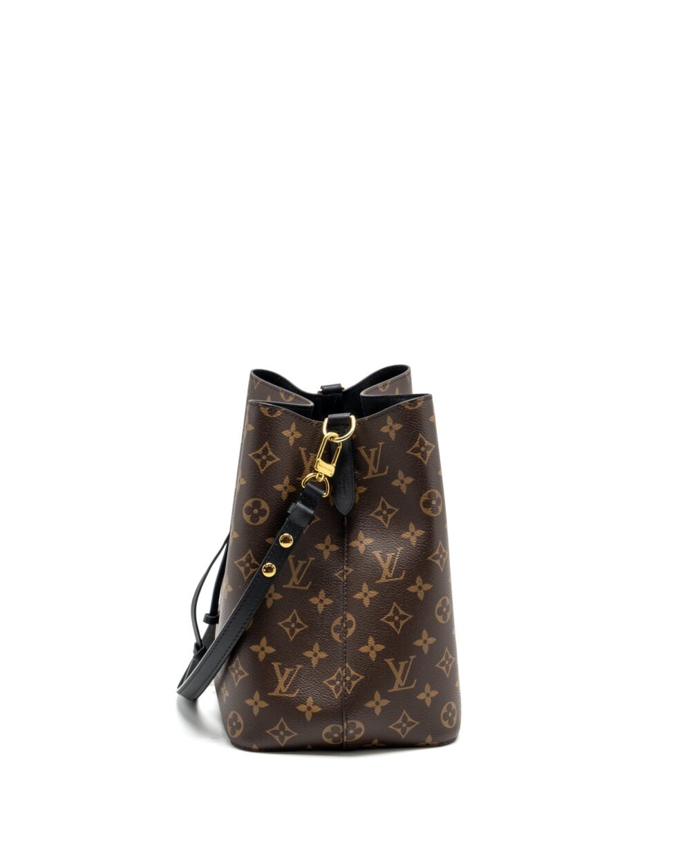 AAA Replica Louis Vuitton LV NEONOE MONOGRAM CANVAS BLACK GHW