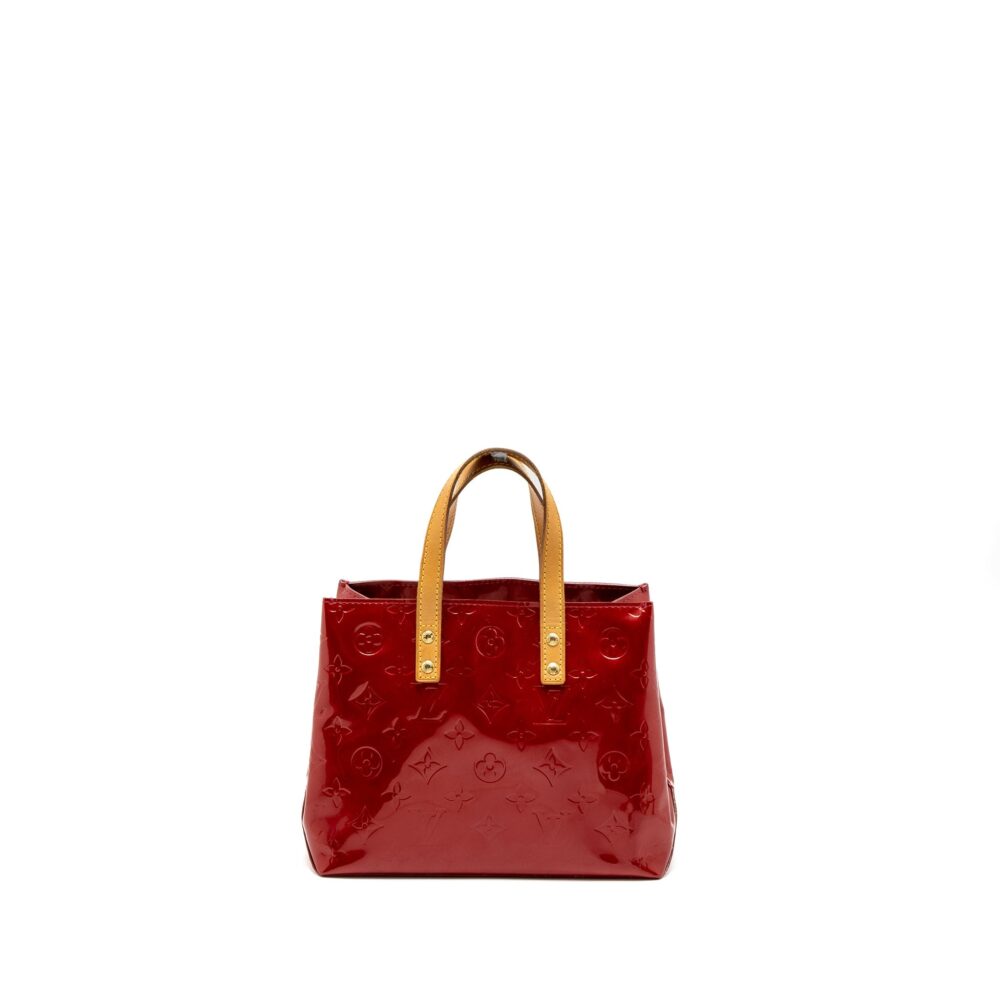 AAA Replica Louis Vuitton LV VERNICE CATALINA BB TOTE BAG PATENT RED GHW