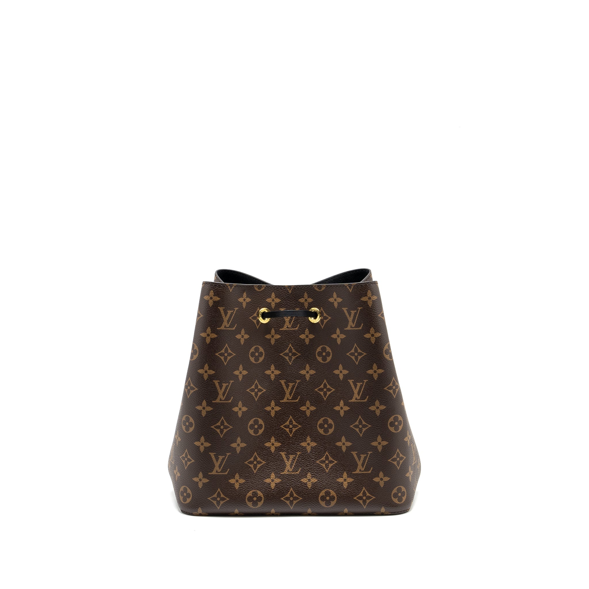 AAA Replica Louis Vuitton LV NEONOE MONOGRAM CANVAS BLACK GHW