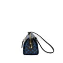 AAA Replica Louis Vuitton LV SPEEDY AMAZON COLOURED MONOGRAM CANVAS BLUE/BLACK GHW