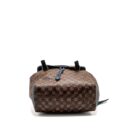 AAA Replica Louis Vuitton LV RUNNER BACKPACK DAMIER EBENE CANVAS/LEATHER SHW