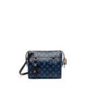 AAA Replica Louis Vuitton LV SPEEDY AMAZON COLOURED MONOGRAM CANVAS BLUE/BLACK GHW
