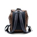 AAA Replica Louis Vuitton LV RUNNER BACKPACK DAMIER EBENE CANVAS/LEATHER SHW
