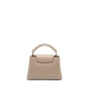 AAA Replica Louis Vuitton LV CAPUCINES BB TAURILLON GALET GHW