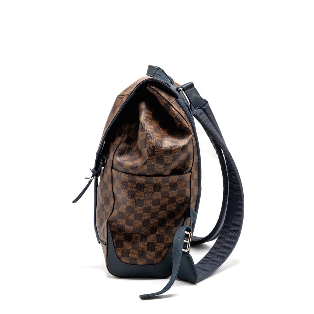 AAA Replica Louis Vuitton LV RUNNER BACKPACK DAMIER EBENE CANVAS/LEATHER SHW