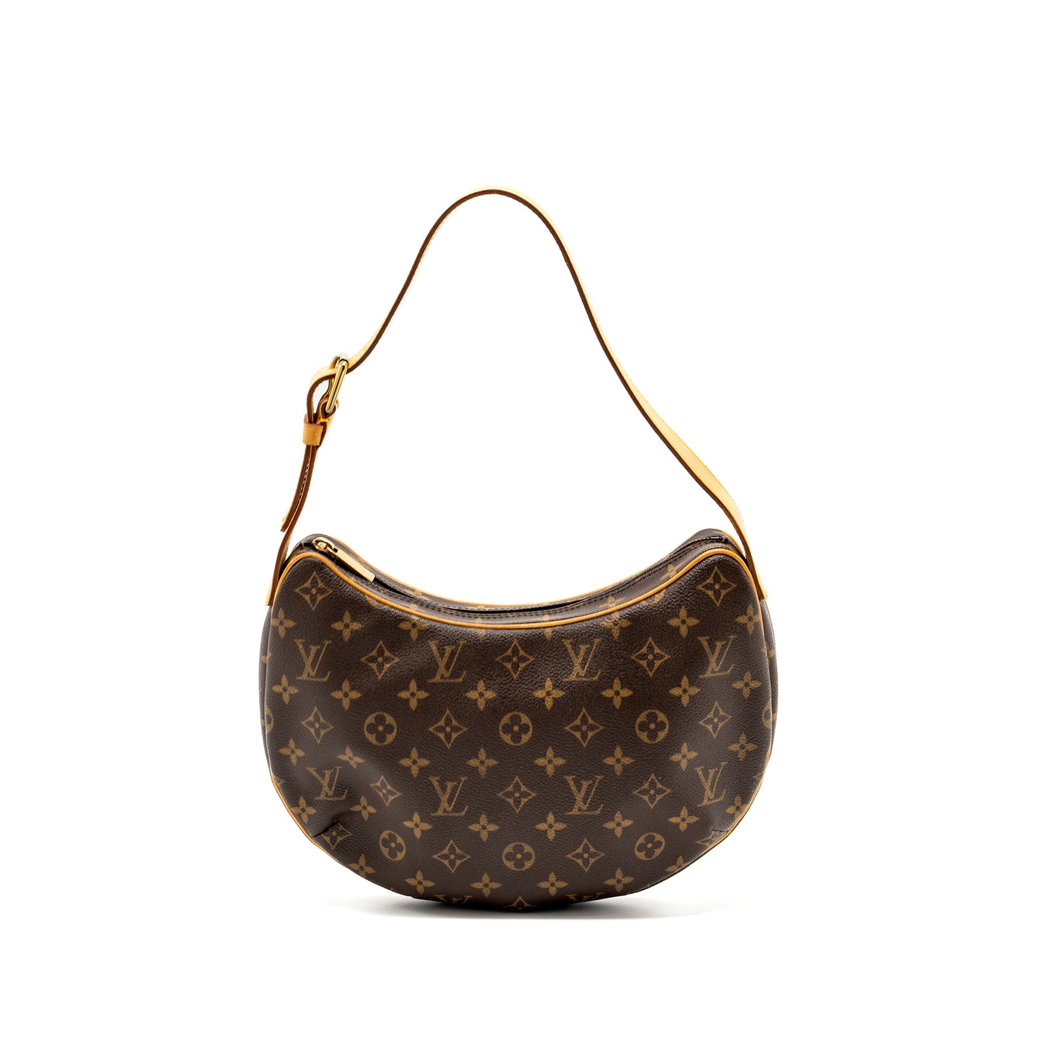 AAA Replica Louis Vuitton LV VINTAGE LOOP SHOULDER BAG MONOGRAM CANVAS GHW