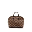 AAA Replica Louis Vuitton LV ALMA PM DAMIER EBENE CANVAS GHW