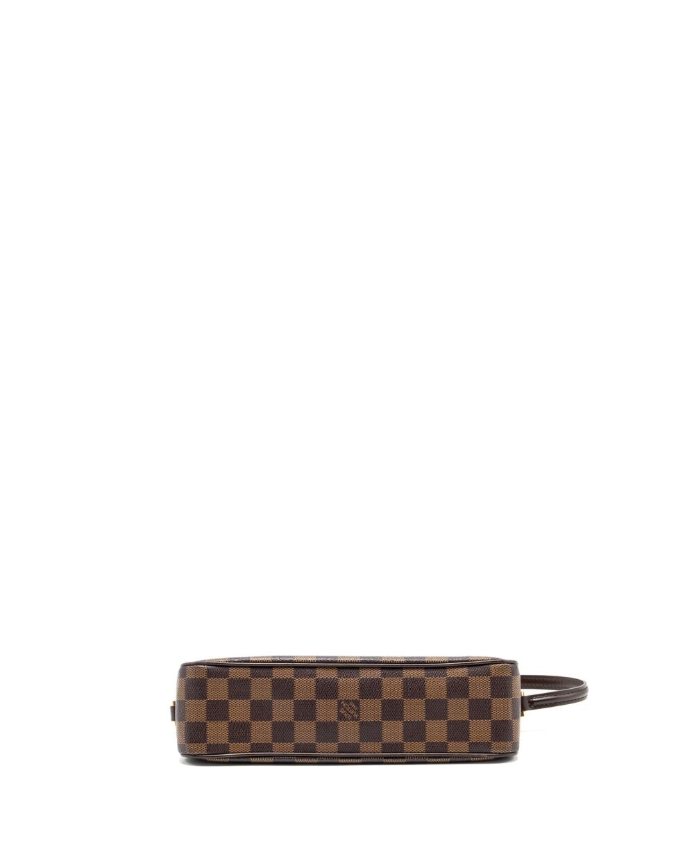 AAA Replica Louis Vuitton LV VINTAGE FLAP SHOULDER BAG DAMIER EBENE GHW