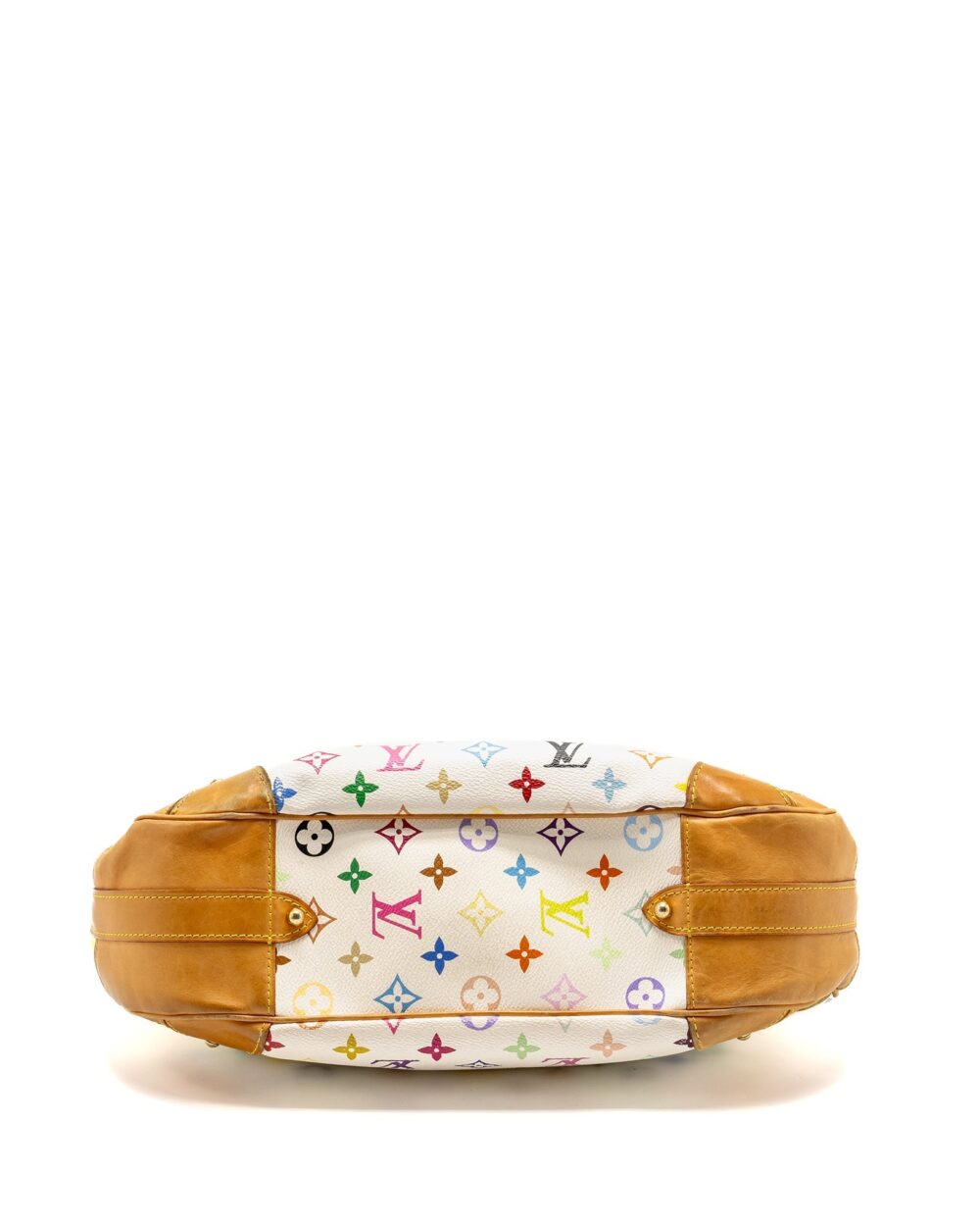 AAA Replica Louis Vuitton LV MURAKAMI GRETA BAG MONOGRAM CANVAS WHITE/MULTICOLOUR GHW