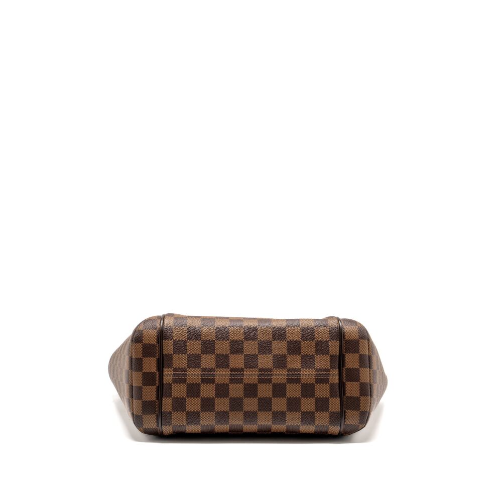 AAA Replica Louis Vuitton LV TOTALLY PM TOTE BAG DAMIER EBENE CANVAS GHW