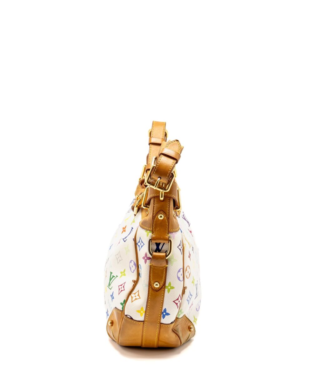 AAA Replica Louis Vuitton LV MURAKAMI GRETA BAG MONOGRAM CANVAS WHITE/MULTICOLOUR GHW