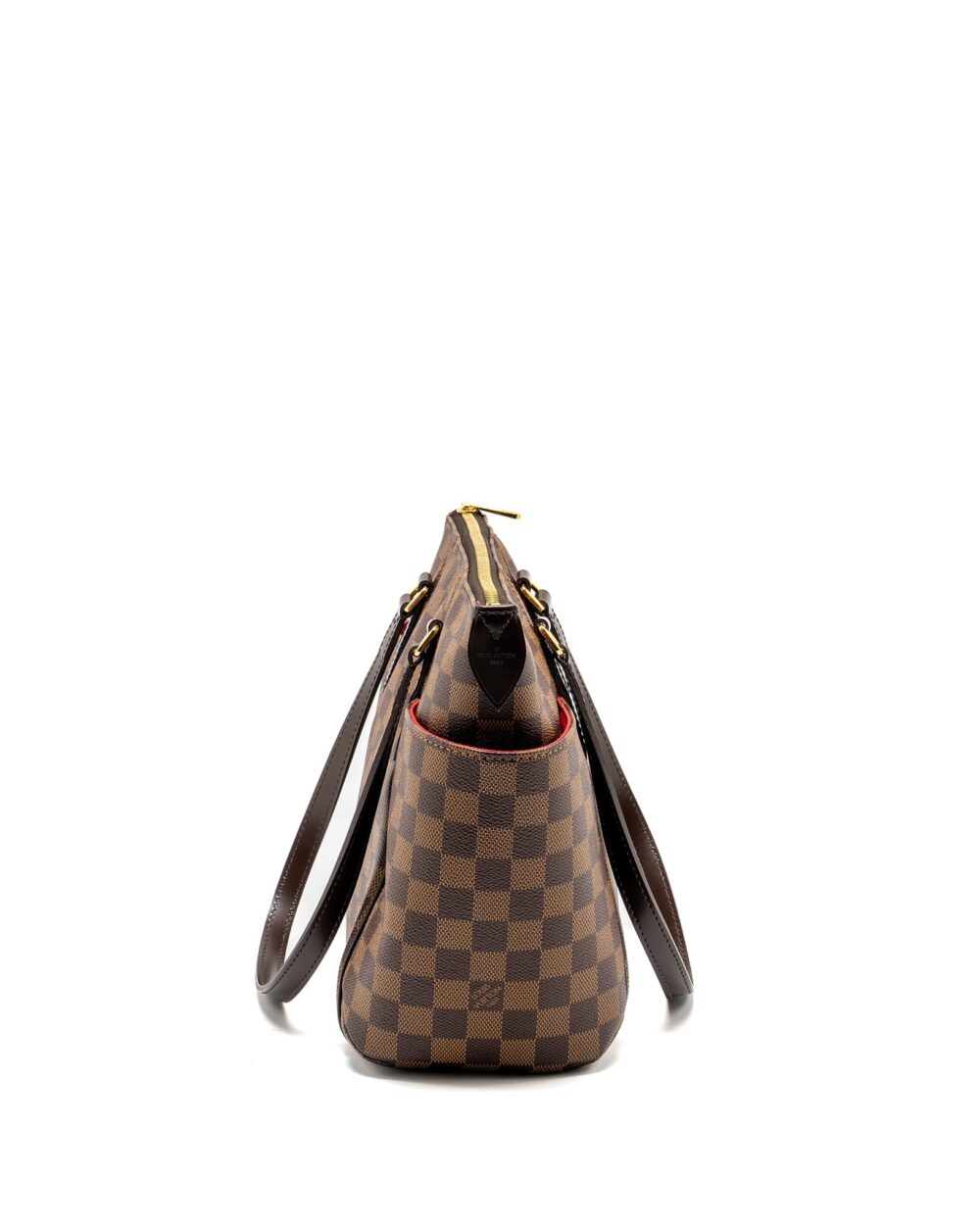 AAA Replica Louis Vuitton LV TOTALLY PM TOTE BAG DAMIER EBENE CANVAS GHW