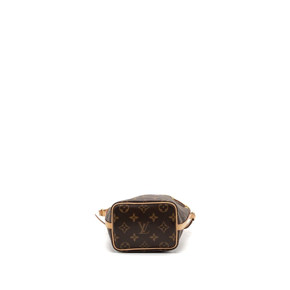 AAA Replica Louis Vuitton LV NANO NOE MONOGRAM CANVAS GHW
