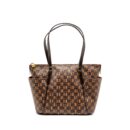 AAA Replica Louis Vuitton LV TOTALLY PM TOTE BAG DAMIER EBENE CANVAS GHW