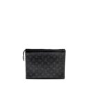 AAA Replica Louis Vuitton LV POCHETTE VOYAGE MONOGRAM CANVAS BLACK SHW