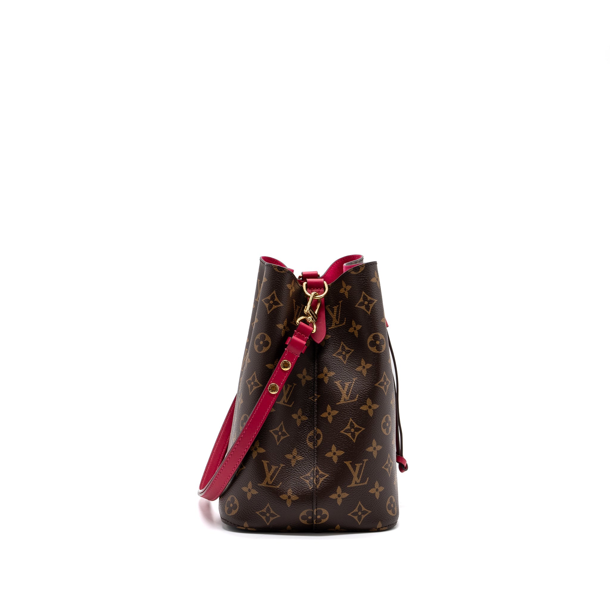 AAA Replica Louis Vuitton LV NEONOE MONOGRAM CANVAS/PINK GHW