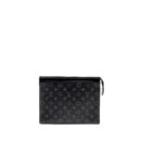 AAA Replica Louis Vuitton LV POCHETTE VOYAGE MONOGRAM CANVAS BLACK SHW