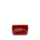 AAA Replica Louis Vuitton LV FLAP SHOULDER EVENING BAG PATENT LEATHER RED GHW